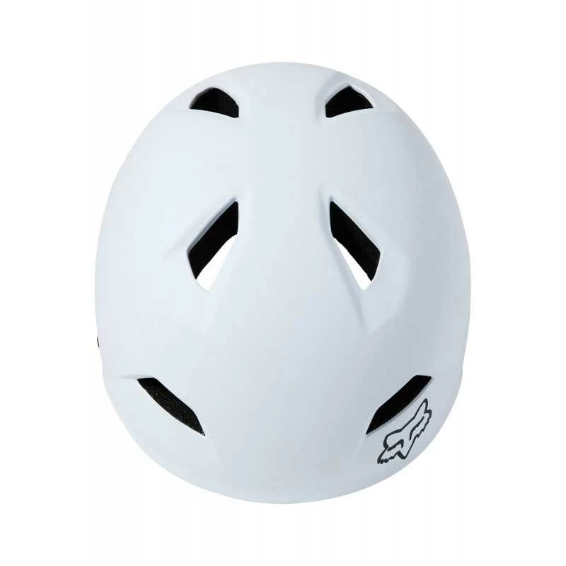 Casque Bol Fox Flight Sport Blanc Noir 5 Casque Bol Fox Flight Sport Blanc Noir – Image 3
