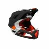 Casque Fox Proframe BLOCKED Black -VTT-BMX Soldes casque fox proframe blocked black