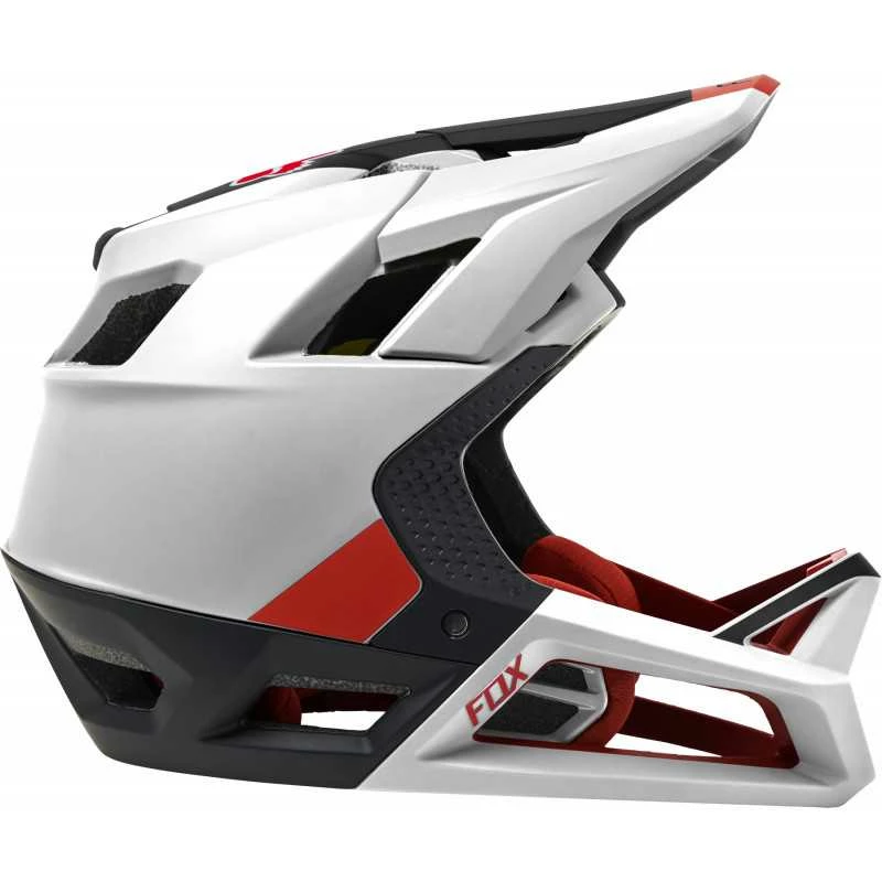 Casque Fox Proframe BLOCKED Black White 4 Casque Fox Proframe BLOCKED Black White – Image 2