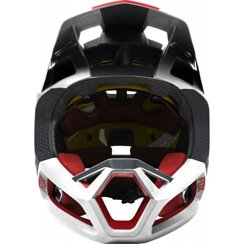 Casque Fox Proframe BLOCKED Black White 7 Casque Fox Proframe BLOCKED Black White – Image 5