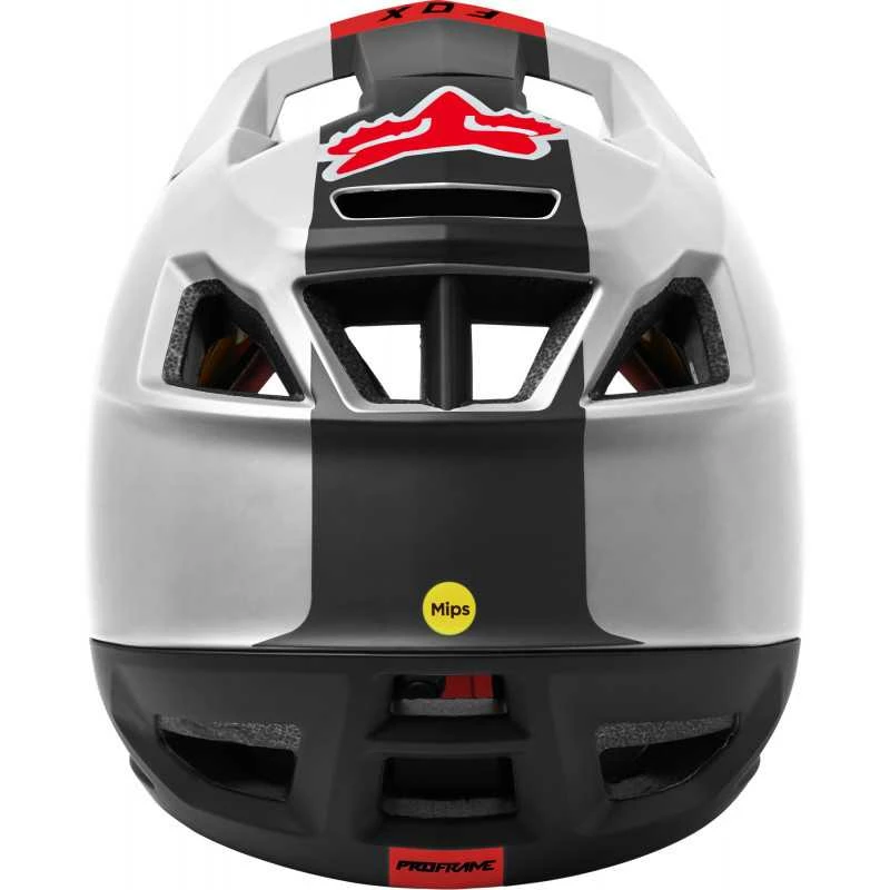 Casque Fox Proframe BLOCKED Black White 8 Casque Fox Proframe BLOCKED Black White – Image 6