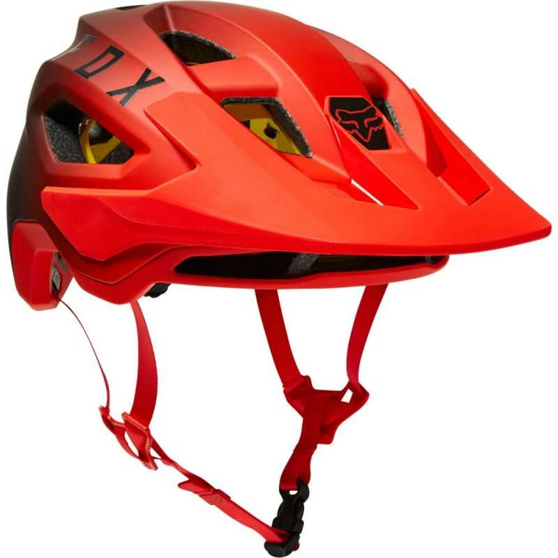 Casque Fox Speedframe Mips Rouge Fluo 3 Casque Fox Speedframe Mips Rouge Fluo