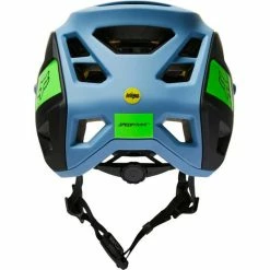 Casque Fox Speedframe Pro BLOCKED Dusty Blue -VTT-BMX Soldes casque fox speedframe pro blocked dusty blue 3