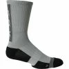 Chaussettes Fox Ranger Cushion 8" Lunar Light Grey -VTT-BMX Soldes chaussettes fox ranger cushion 8 lunar light grey
