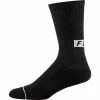 Chaussettes Fox Trail Cushion 8" Noir -VTT-BMX Soldes chaussettes fox trail cushion 8 noir