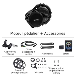 Bicycle Accessories Kit Moteur BBS HD 48V 1000W (68/73, 100, 120mm)