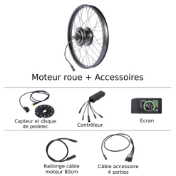Bicycle Accessories Kit Moteur Fat Bike AR 36v 500W