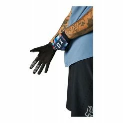 Gants Fox Flexair Noir -VTT-BMX Soldes gants fox flexair noir 1