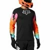 Maillot Fox Flexair MTB Edition Limitée PYRE Noir -VTT-BMX Soldes maillot fox flexair mtb edition limitee pyre noir