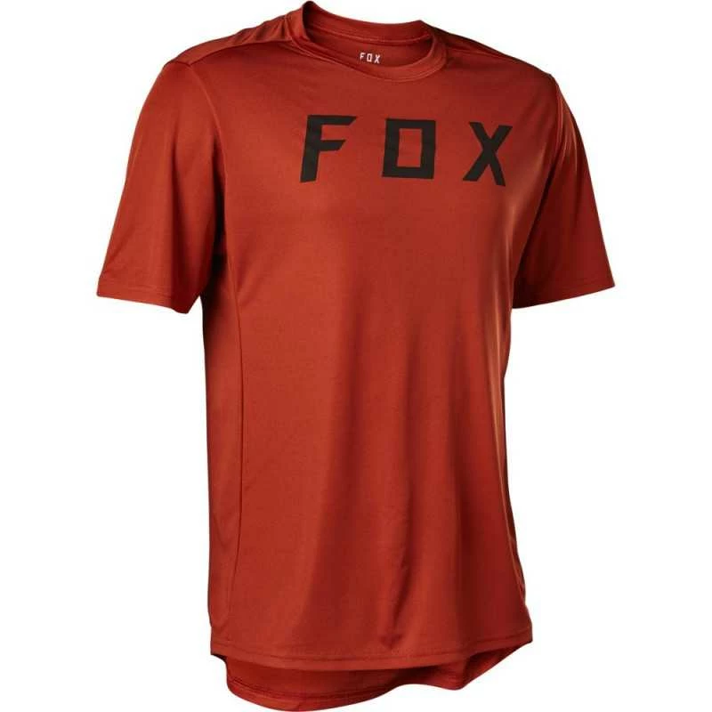 Maillot Fox Ranger Moth Manches Courtes Red Clay 3 Maillot Fox Ranger Moth Manches Courtes Red Clay