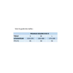 Pegasus Solero Evo 9 Trapèze - 2022