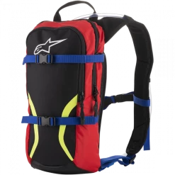 Sac à Dos Alpinestars Iguana Hydration Noir Bleu Rouge Jaune Fluo